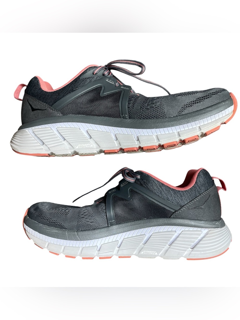 HOKA One One Gaviota 2 Women's Running Shoe in Dark Shadow / Lantana, Size 11 - Picture 3 of 12
